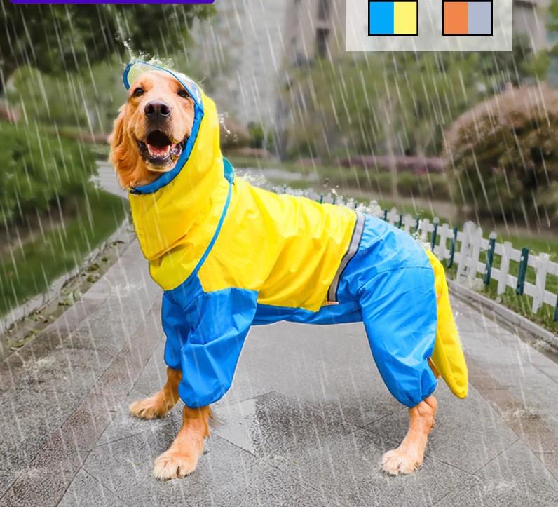 Rainy Days Dog Raincoat - Sterl Silver